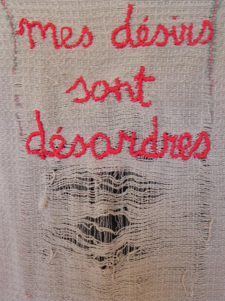mes désirs sont désordres 2012